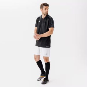 شلوارک فوتبال بزرگسالان کیپستا Kipsta  Essentiel-سفید