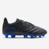 Kids Kipsta Viralto II FG leather football boots-black