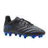 Kids Kipsta Viralto II FG leather football boots-black