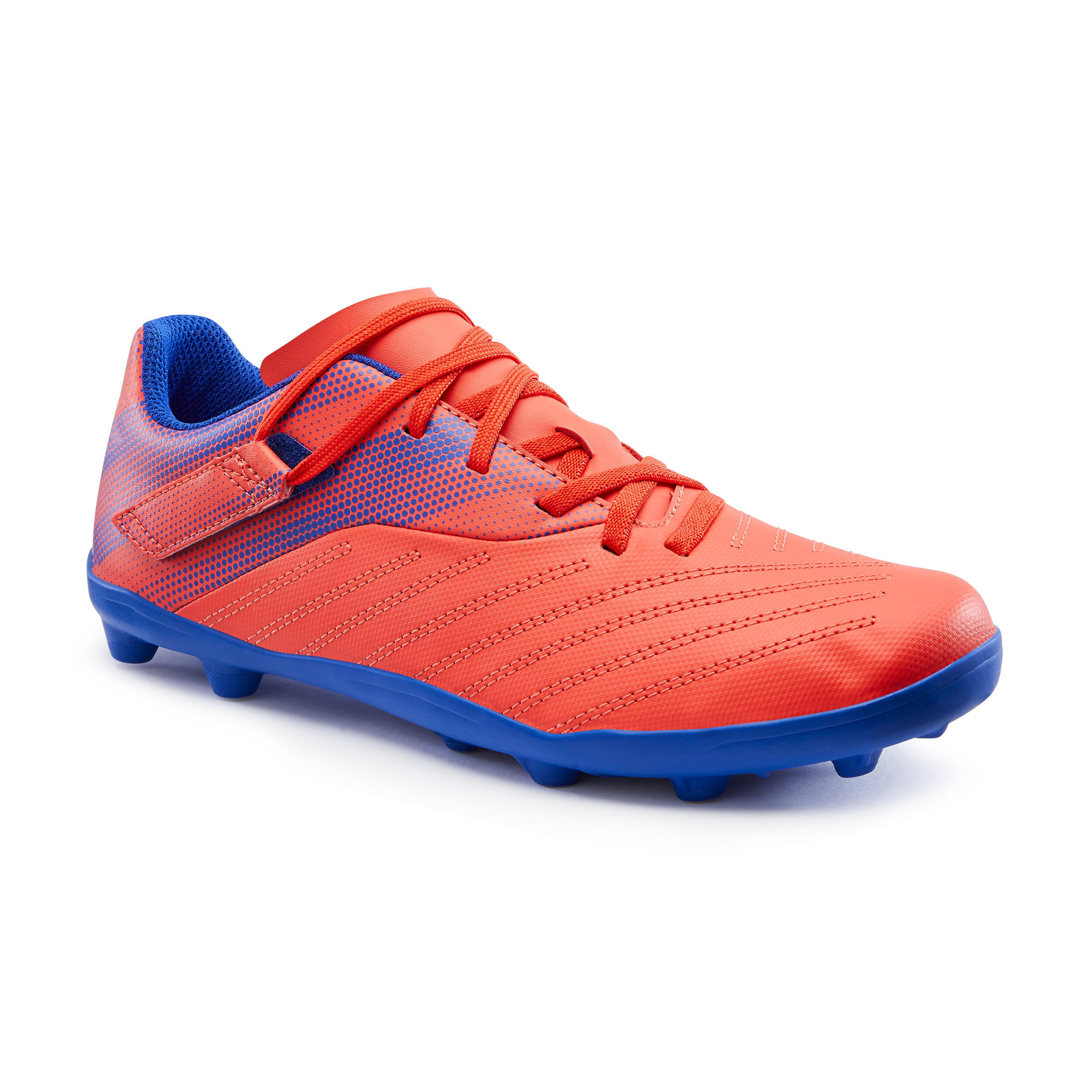 کفش فوتبال بچه گانه کیپستا Kipsta AGILITY 140 FG-قرمز و آبی کفش فوتبال بچه گانه کیپستا Kipsta AGILITY 140 FG-قرمز و آبی