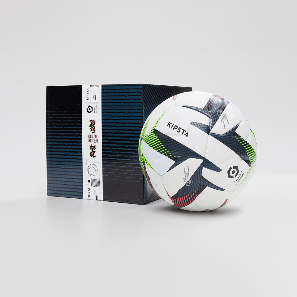 توپ فوتبال کیپستا Kipsta Uber Eats Ligue 1 Official Match Ball 2023 سایز 5 توپ فوتبال کیپستا Kipsta Uber Eats Ligue 1 Official Match Ball 2023 سایز 5