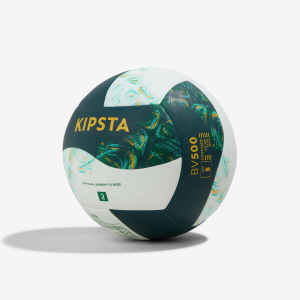 توپ والیبال ساحلی Kipsta Replica Hybrid سایز 5- سفید/سبز