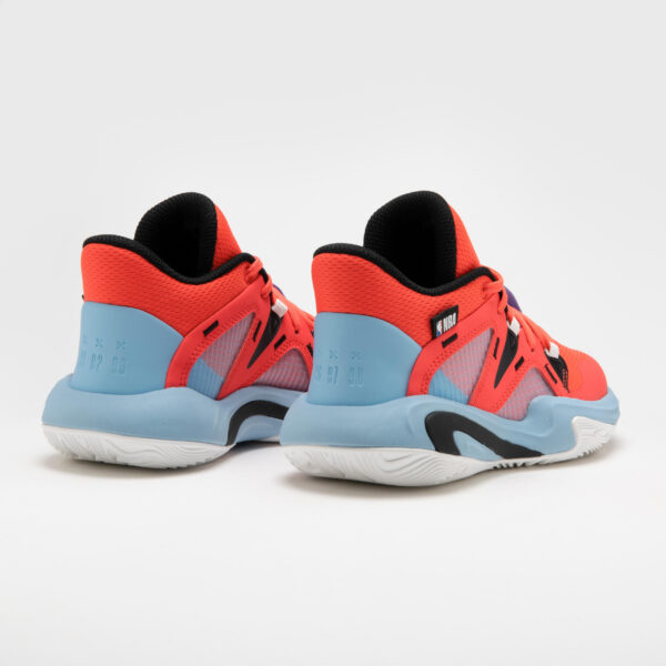 کفش بسکتبال بچگانه تارماک Tarmak MID-3-JR NBA CHICAGO BULLS- قرمز