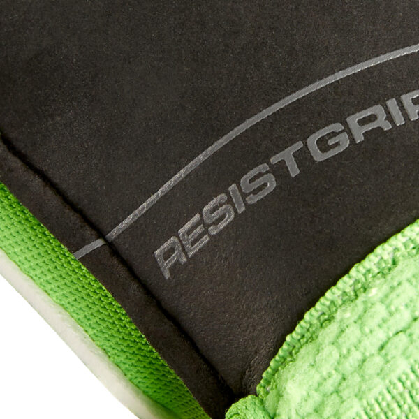 دستکش دروازه بان فوتبال بچه گانه کیپستا Kipsta F100 RESIST-مشکی و سبز