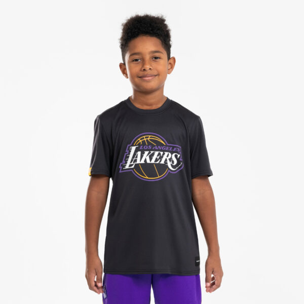 تی شرت بسکتبال بچگانه تارماک TARMAK TS 900 NBA Lakers- مشکی