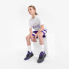 کفش بسکتبال بچگانه تارماک TARMAK NBA Lakers FAST 900 LOW-1- مشکی