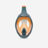 ماسک غواصی بزرگسالان SUBEAE Easybreath 540 Freetalk - نارنجی