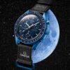 ساعت امگا سواچ مدل Omega Swatch MISSION MOONSHINE BLUEMOON