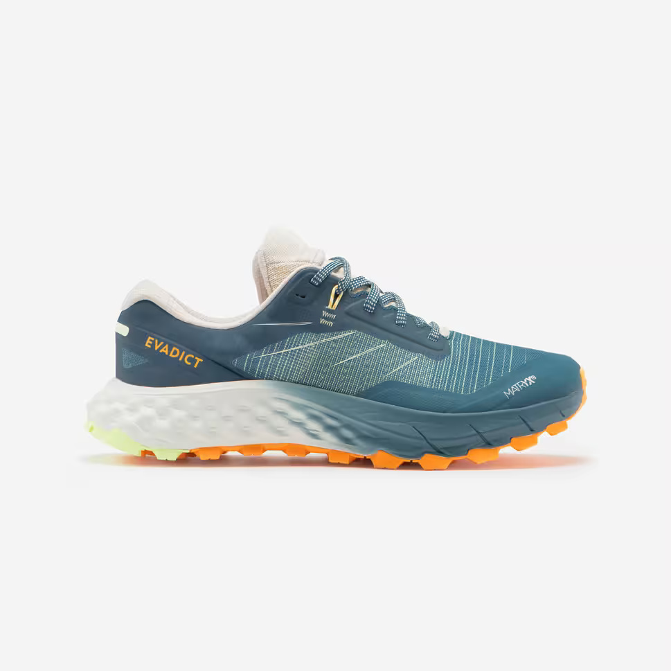 کفش دو مردانه کیپ ران kiprun Running -Evadict MT Cushion 2-فیروزه ای کفش دو مردانه کیپ ران kiprun Running -Evadict MT Cushion 2-فیروزه ای