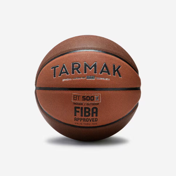 توپ بسکتبال تارماک TARMAK BT500 GRIP LTD سایز7- قهوه ای و نارنجی