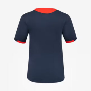 تی شرت آستین کوتاه فوتبال کودکان کیپستا Kipsta kids Football Jersey-قرمز/آبی