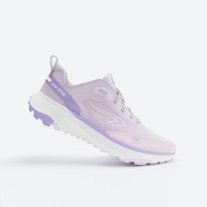کفش دو زنانه کالنجی Kalenji-Women's Running JF190 Grip- بنفش