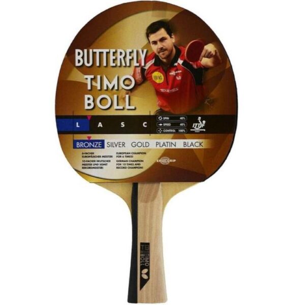 راکت تنیس روی میز باترفلای Timo Boll Butterfly-برنز