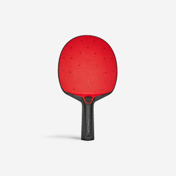 راکت تنیس روی میز Decathlon Pongori PPR 130-مشکی و قرمز