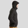 سویشرت مردانه طبیعت گردی مناسب برف - QUECHUA SH500 - مشکی - Image 2