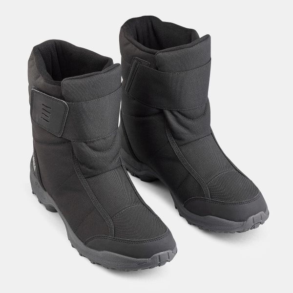 کفش مردانه ضد آب مناسب برف - QUECHUA SH100 High - مشکی - Image 4