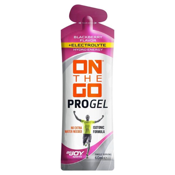 پرو ژل انرژی زا و معدنی PROGEL ON THE GO با طعم توت سیاه