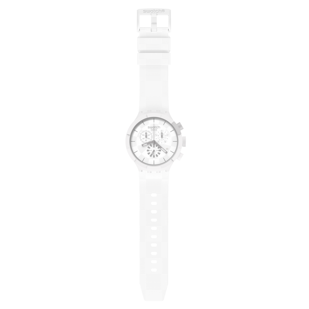 ساعت سواچ مدل (SWATCH CHEQUERED WHITE (SB02W400 ساعت سواچ مدل (SWATCH CHEQUERED WHITE (SB02W400 - Image 3