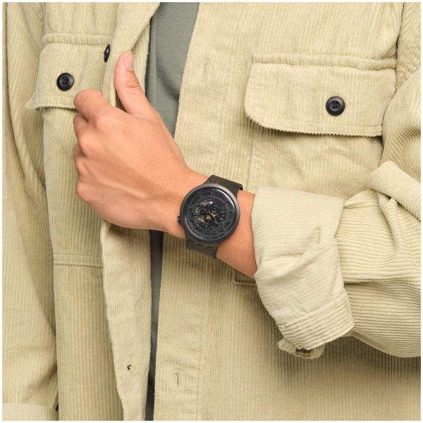 ساعت سواچ مدل (SWATCH C-BLACK (SB03B100 - Image 7