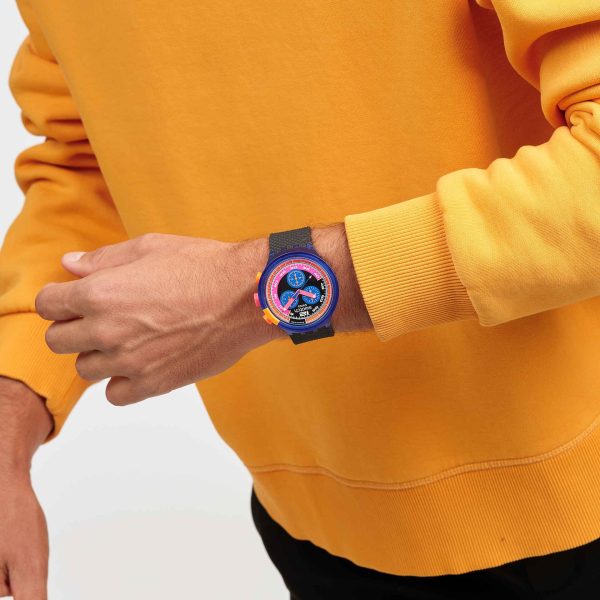 ساعت سواچ مدل (SWATCH NEON PARTY TO THE MAX (SB06N102 - Image 6