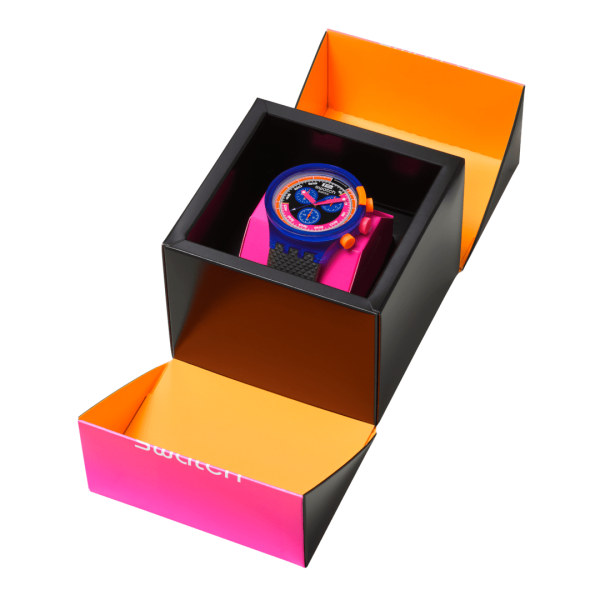 ساعت سواچ مدل (SWATCH NEON PARTY TO THE MAX (SB06N102 - Image 4
