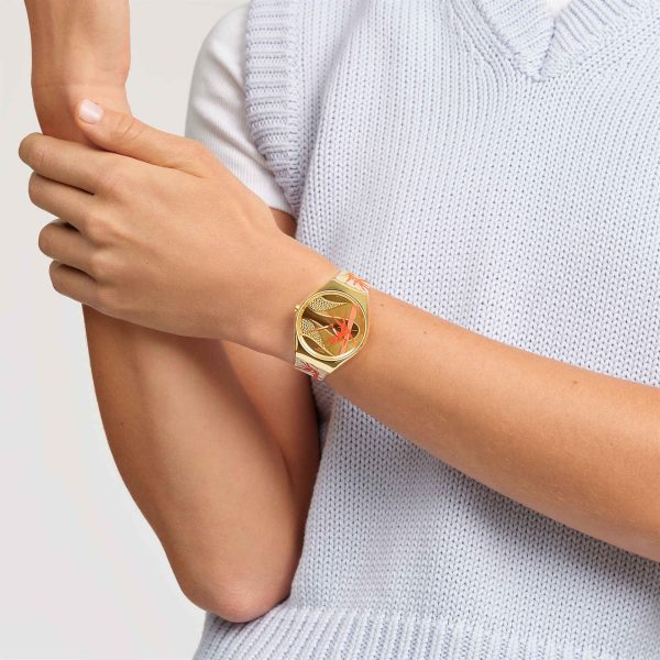 ساعت سواچ مدل (SYXZ105) SWATCH GOLDEN RED BAMBOO - Image 7