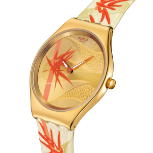 ساعت سواچ مدل (SYXZ105) SWATCH GOLDEN RED BAMBOO