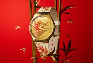 ساعت سواچ مدل (SYXZ105) SWATCH GOLDEN RED BAMBOO