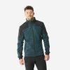 سویشرت مردانه طبیعت گردی-QUECHUA SH500-سبزآبی