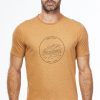 تیشرت آستین کوتاه مردانه-QUECHUA NH100-زرد - Image 4