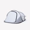 چادر کمپ و کوهنوردی-QUECHUA 2 Person 2 Seconds Fresh&Black-سفید - Image 5