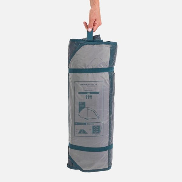 چادر کمپ و کوهنوردی-QUECHUA 3 Person MH100-خاکستری - Image 17