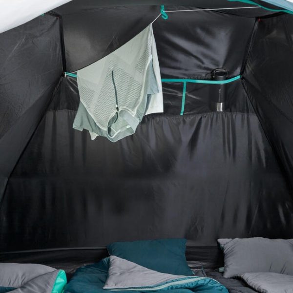 چادر کمپ و کوهنوردی-QUECHUA 3 Person MH100 Fresh & Black-سفید - Image 11