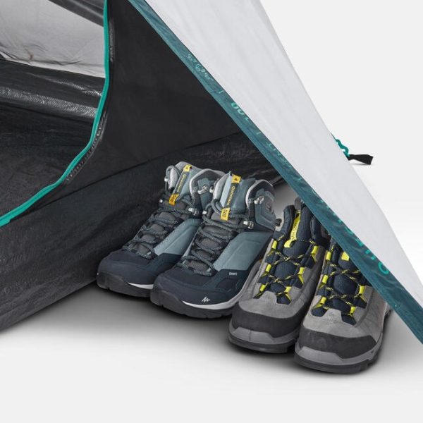 چادر کمپ و کوهنوردی-QUECHUA 3 Person MH100 Fresh & Black-سفید - Image 9