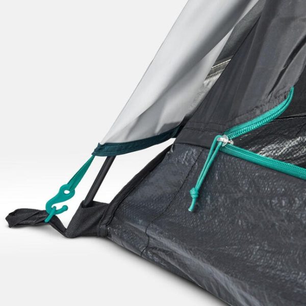 چادر کمپ و کوهنوردی-QUECHUA 3 Person MH100 Fresh & Black-سفید - Image 7