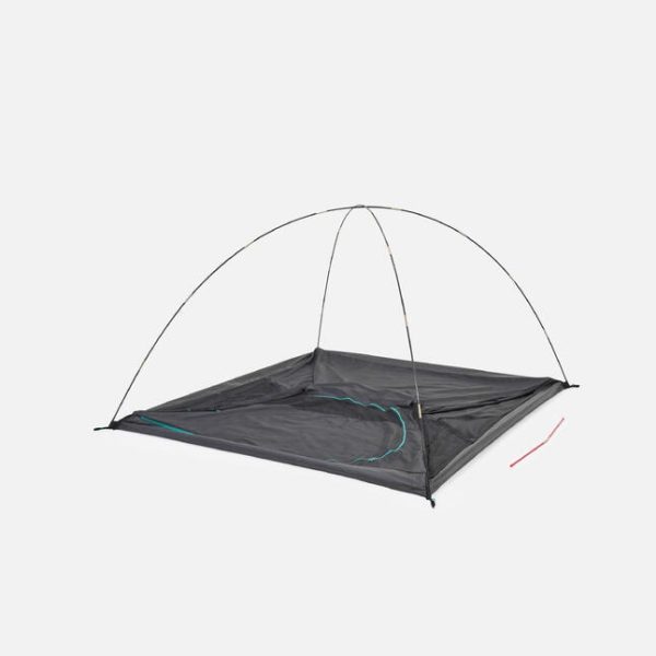 چادر کمپ و کوهنوردی-QUECHUA 3 Person MH100 Fresh & Black-سفید - Image 5