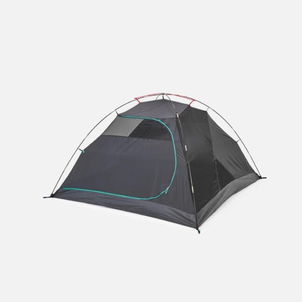 چادر کمپ و کوهنوردی-QUECHUA 3 Person MH100 Fresh & Black-سفید - Image 4