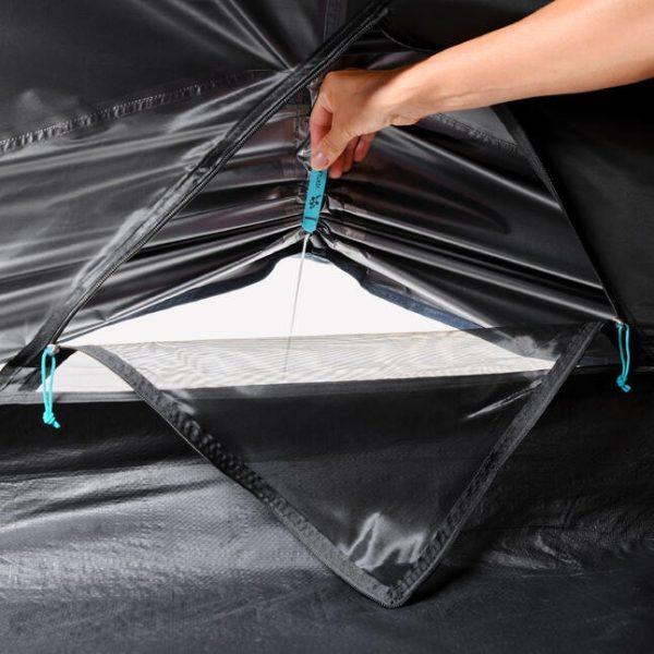 چادر کمپ و کوهنوردی-QUECHUA 3 Person MH100 Fresh & Black-سفید - Image 15
