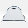چادر کمپ و کوهنوردی-QUECHUA  3 Person MH100 Fresh & Black-آبی - Image 19