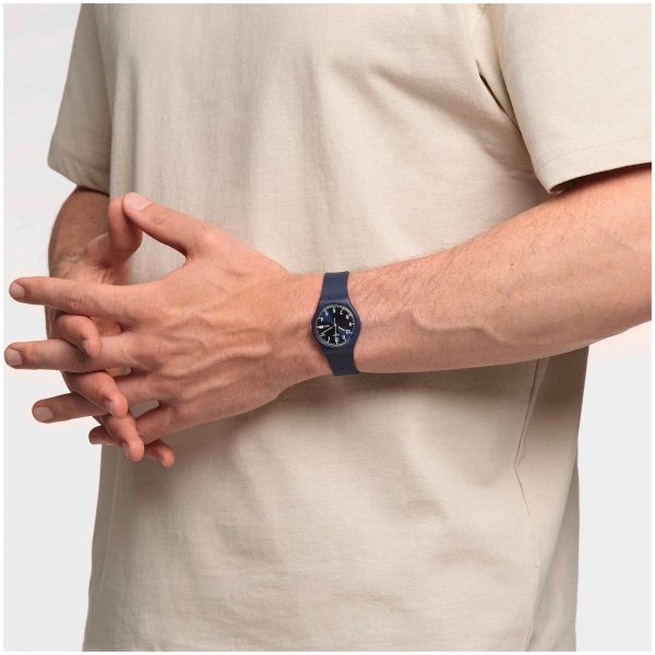 ساعت سواچ مدل (SO28N702) SWATCH SIR BLUE - Image 3