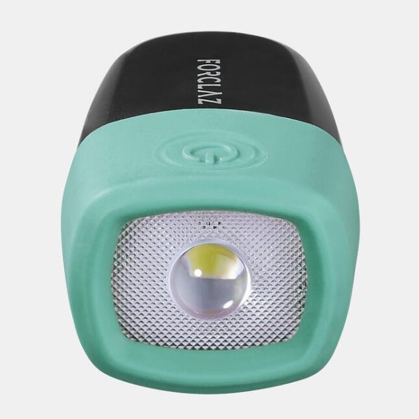 چراغ قوه کمپ و کوهنوردی-FORCLAZ 15 Lumens DYNAMO 100 V2-سبز