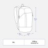 کوله طبیعت گردی-QUECHUA NH Arpenaz 100 10L-زرد - Image 2