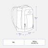 کوله طبیعت گردی-QUECHUA NH Escape 500 16L-مشکی - Image 2