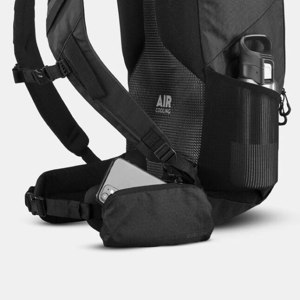 کوله طبیعت گردی-QUECHUA MH100 20L-مشکی - Image 4