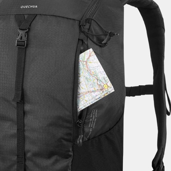 کوله طبیعت گردی-QUECHUA MH100 20L-مشکی - Image 3
