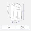 کوله طبیعت گردی-QUECHUA NH Escape 500 23L-بنفش - Image 2