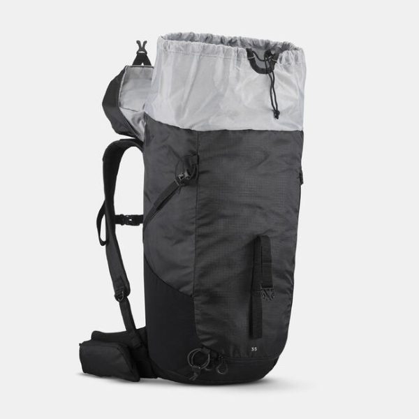 کوله طبیعت گردی-QUECHUA MH100 35L-مشکی - Image 8