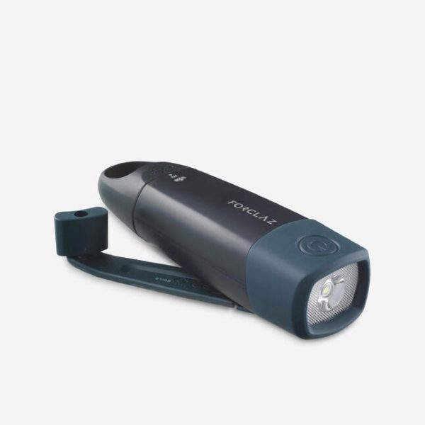 چراغ قوه کمپ و کوهنوردی-FORCLAZ 150 Lumens Dynamo 500 V2-آبی