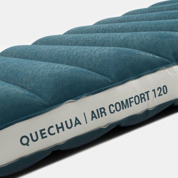 تشک بادی کمپ و کوه نوردی-QUECHUA 2Persons 120cm Air Comfort-آبی - Image 6