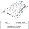 تشک بادی کمپ و کوه نوردی-QUECHUA 2Persons 140 cm Air Seconds Comfort-سبزخاکستری - Image 2